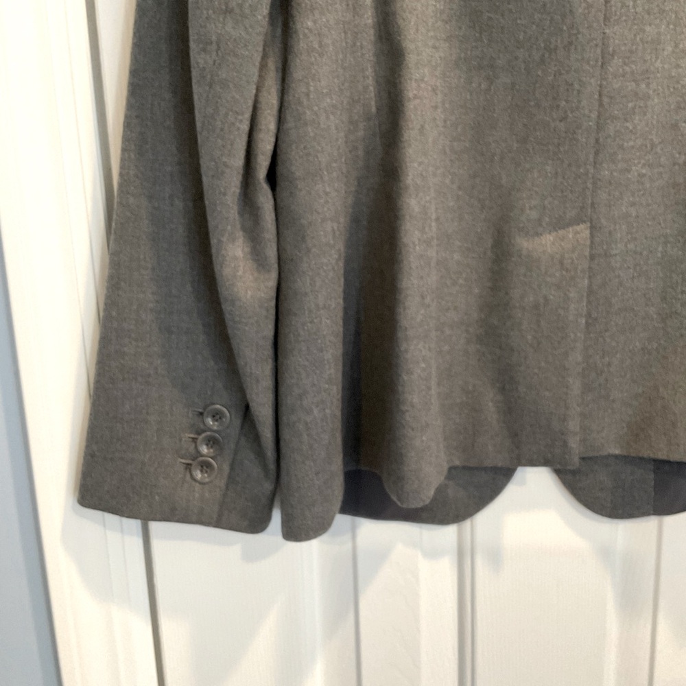 Talbots Grey Wool Blazer - Picture 4 of 4